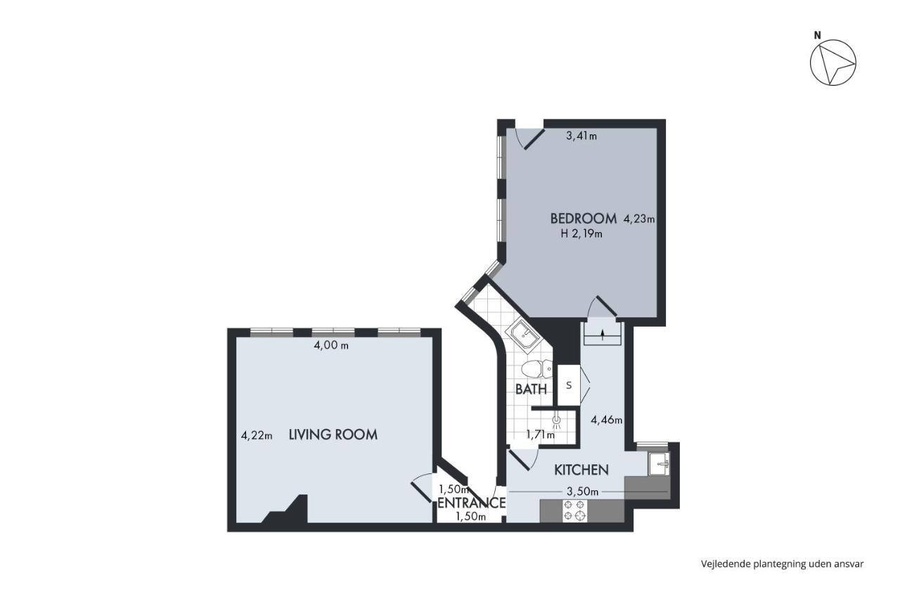 Sanders Central - Cute One-Bedroom Apartment In The Middle Of It All Köpenhamn Exteriör bild